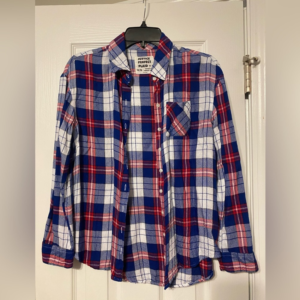 Justice Girls Perfect Plaid